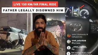 @theuk07rider Last Ride 150 Km/hr | Anurag Dhobal Survived The Crash | Uk 07 Accident & Kalam Ink