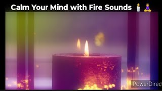 Sleep & Relax 😴 | Mesmerizing Candle Flame 🕯️ with Crackling Sounds 🔥 screenshot 5