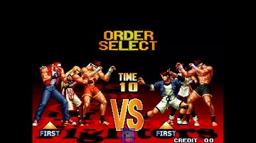 THE KING OF FIGHTERS 97 (FATAL FURY TEAM) - GAMEPLAY