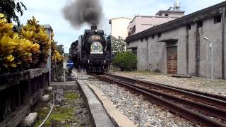20120812 DT668牽引普通車進濁水站