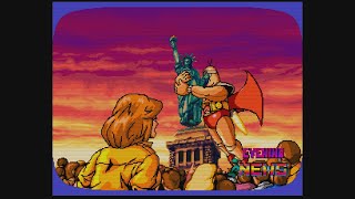 Turtles In Time Arcade Attract Mode And Level 1 Intro