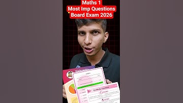 MATHS 1 - CHAPTER 2 IMP QUESTIONS 🔥 Maths important questions 2026 ssc board class 10 mh #viral