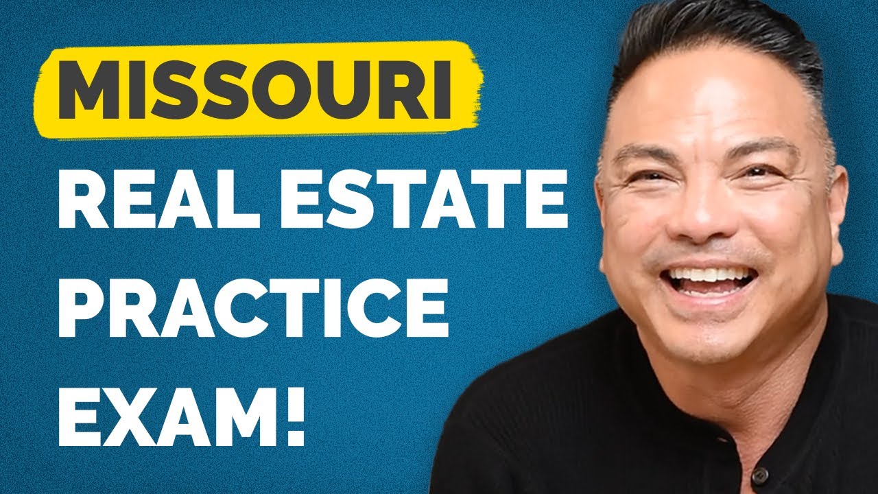 25 Missouri Real Estate Practice Exam Questions YouTube