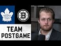 Maple leafs media availability  rd1 gm7 post game at boston bruins  may 4 2024