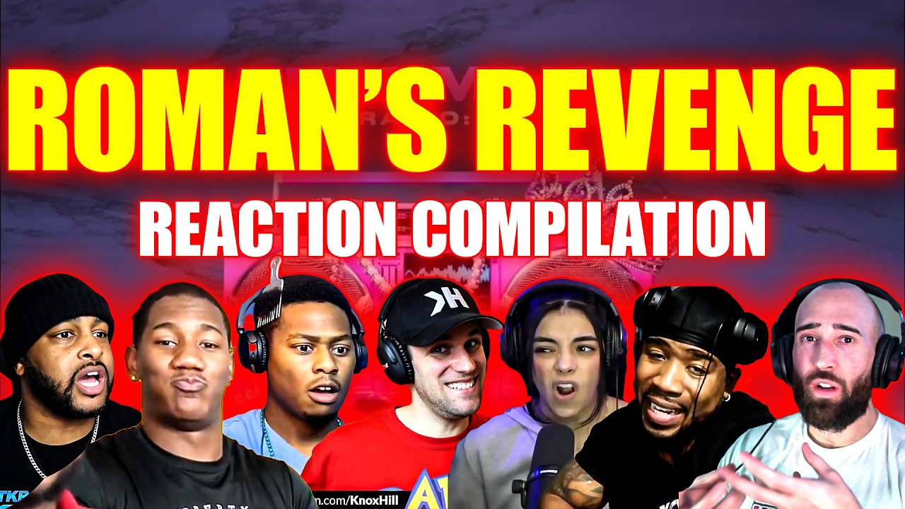 Nicki Minaj & Eminem – Roman’s Revenge REACTION COMPILATION 🔥 Pure Chaos! | The Reaction Room