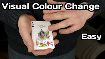 Amazing visual Colour change tutorial ( the shake change) easy beginner colour change