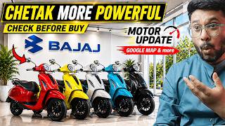 Bajaj Chetak Become Powerful ! Big Changes ! Top Speed, Google Map and More ! Electric Scooter