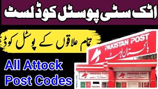 Attack City Postal Code List District Attaok Postal Code
