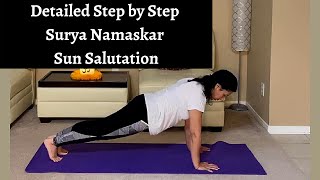 Surya Namaskar Sun Salutation proper way to do, some important tips to remember