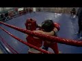 First boxing fight 10 years