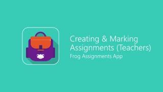 Creating Marking Assignments Teachers