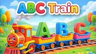 Alphabet Train Rhymes Abc Train, 3D Cartoon 3D Kids Alphabet Learning Cartoon