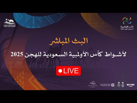 البث المباشر لاستديو خط النهاية والأشواط المسائية فئة الجذاع كأس الأولمبية السعودية للهجن 2025