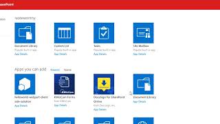 How to install / add apps in Sharepoint through app catalog