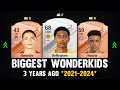 BIGGEST WONDERKIDS 3 YEARS AGO VS NOW! 🤯😱 | FT. Bellingham, Musiala, Garnacho...