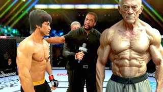 PS5 | Bruce Lee vs. Old Muscular Jock (EA Sports UFC 4)
