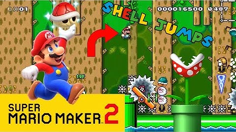 MORE SHELL JUMP LEVELS?! LET’S A GO! Super Mario Maker 2 Shell Jump Compilation #5