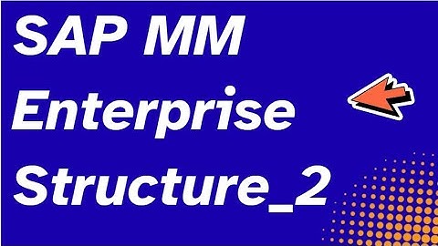 Session 11: SAP MM Enterprise Structure Configuration Step-by-Step | S/4HANA Latest_2