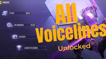 Mythic Spectre T-3 All Archive Recordings / Voicelines unlocked (Comics Unlocked)