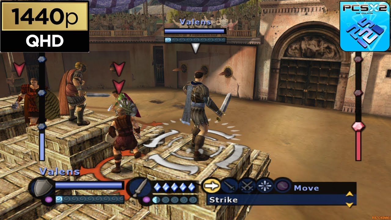 Gladius PS2 Gameplay HD (2003) pcsx2 setup Latest 2023