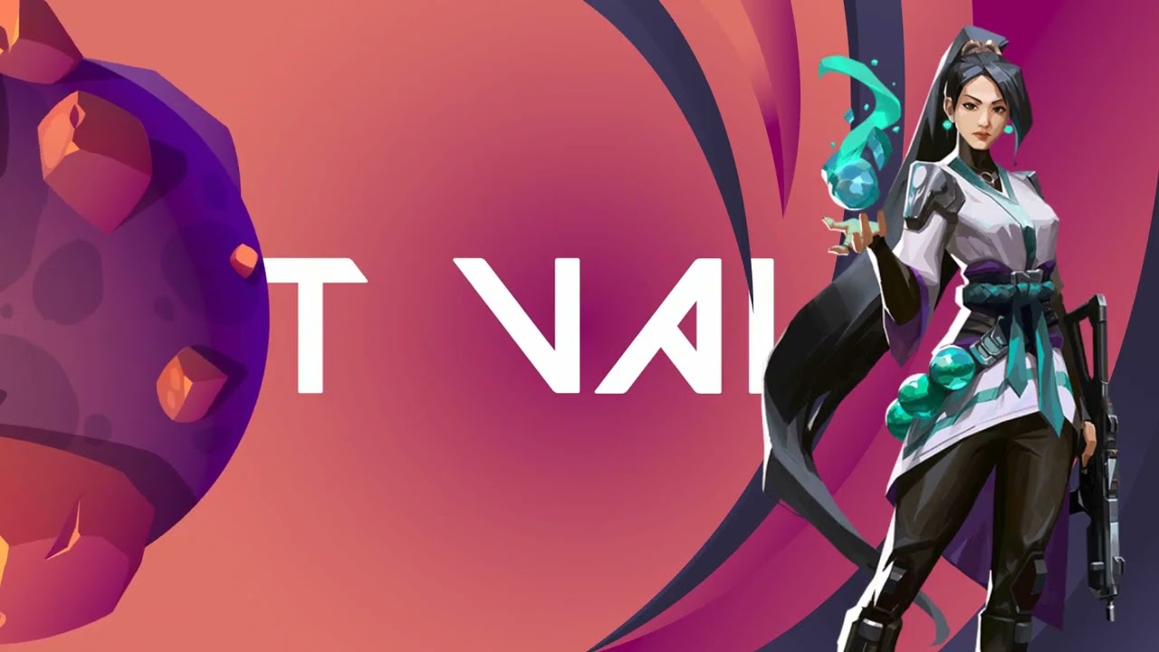 Valorant Sage Red Game Gaming Live Background New VJ Loop Video Gaming Animation 