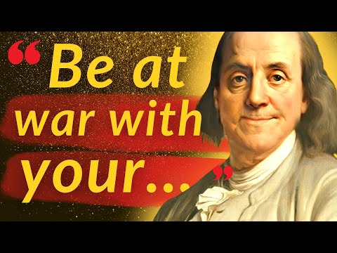 Video: Benjamin Franklin: mga quote, aphorism at pinakamahusay na kasabihan