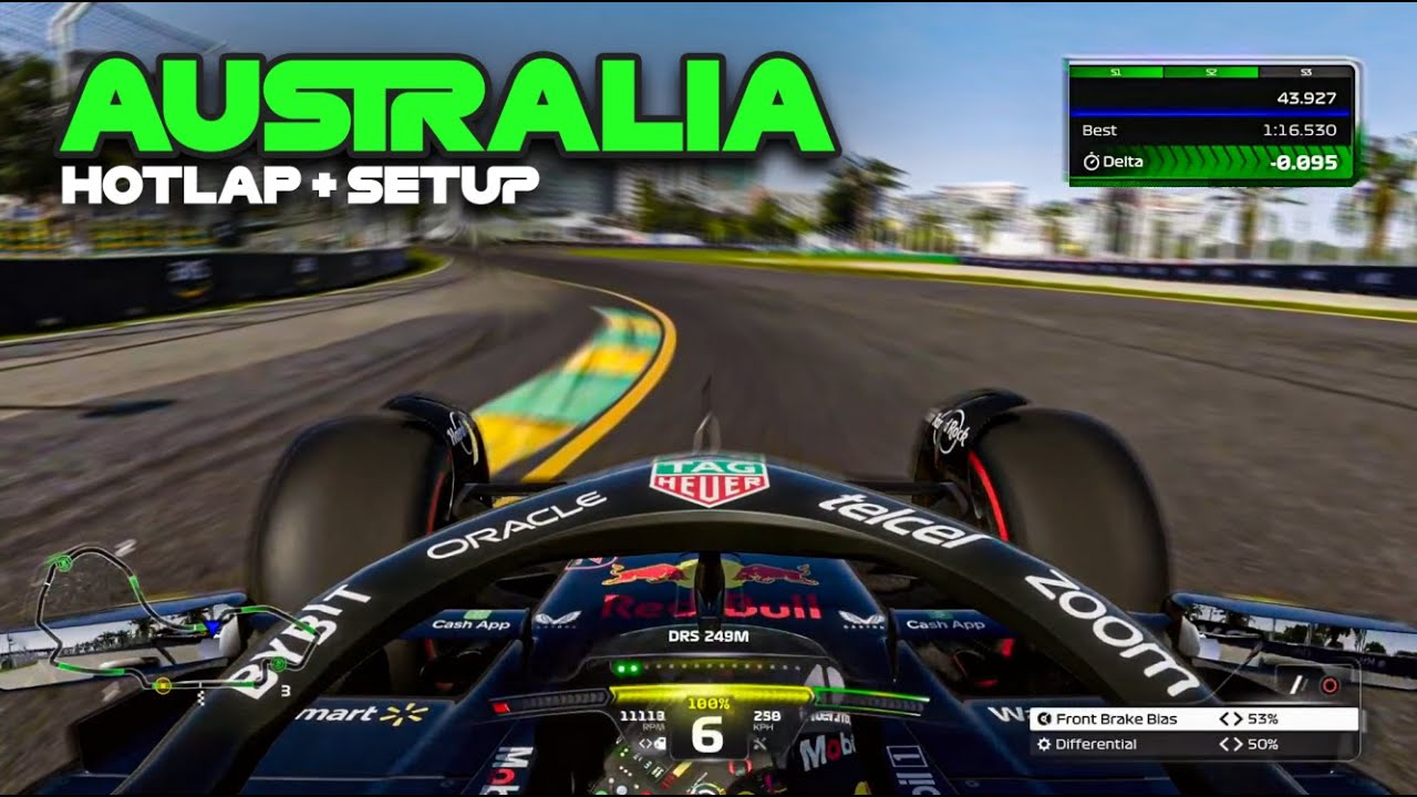 Australia Setup F1 22 - Best Race and Fastest Setup Time Trial