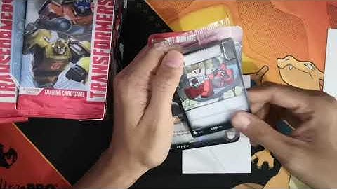 Transformer TCG Wave 1 Booster Box Opening