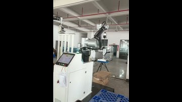 The Cobot Palletizer is testing now.​Ready for shipment to Western Europe. #palletizer #cobot