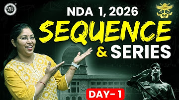 👉 “Sequence & Series Day 1 📘 | NDA Maths Basics + PYQs | Mission NDA 2026” | Chitra maam | #ndaexam