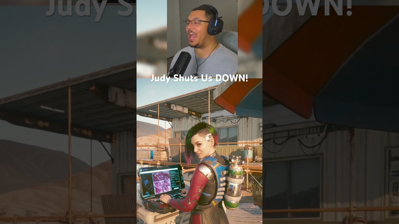 Judy Shuts Us DOWN! #shorts #gaming #funny