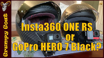 Insta360 ONE RS or GoPro Hero 7 Black - Which is better for motovlogging? A simple comparison
