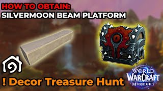 Quest: "Decor Treasure Hunt" How to get Silvermoon Beam Platform | WOW Housing