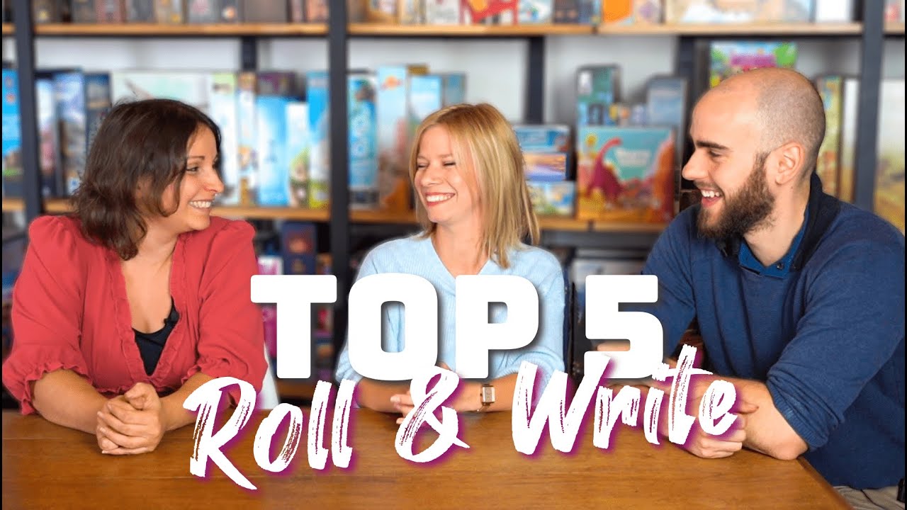 [TOP 5] des meilleurs Roll & Writes et actualités feat Njoy Games