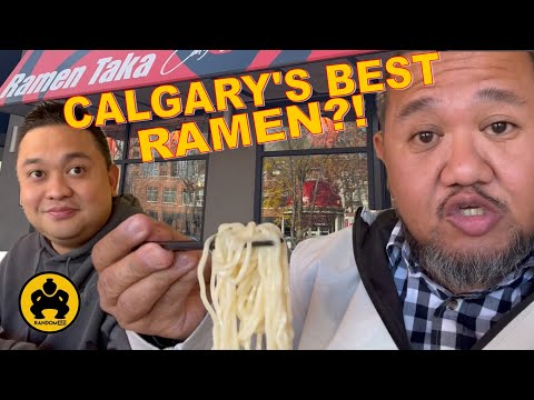 Food Coma: Ramen Taka Calgary (FOOD REVIEW) - Calgary, AB