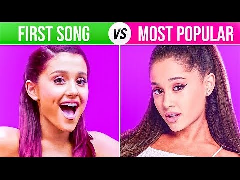 FAMOUS ARTISTS FIRST SONG VS MOST POPULAR SONG