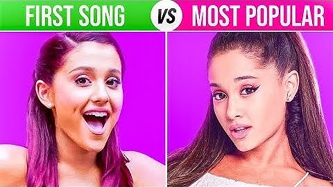 FAMOUS ARTISTS FIRST SONG VS MOST POPULAR SONG