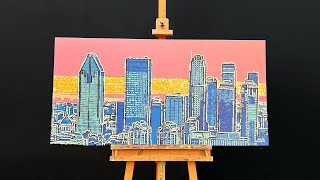 Painting Montreal In Pop Art