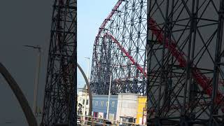 The Big One #blackpoolpleasurebeach #rollercoaster #uk #coasterlovercoasterfan #coasterlife