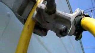 electrical arcing from 345kv induction
