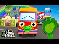 Rainbow Finger Family Song | Baby Truck Where Are You? | Nursery Rhyme & Kids Songs | Gecko's Garage