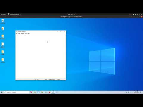 Video: How To Create A File With Notepad