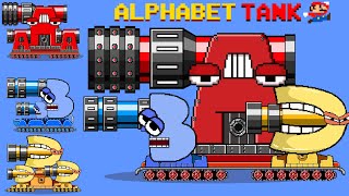 Мульт The Giant ROBOT TANK MARIO vs the Giant STRONGEST ROBOT TANK Alphabet Lore GM Animation