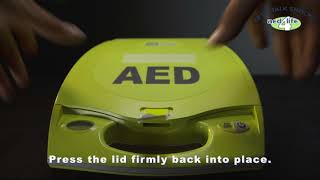 Setup instructions for ZOLL AED Plus screenshot 3