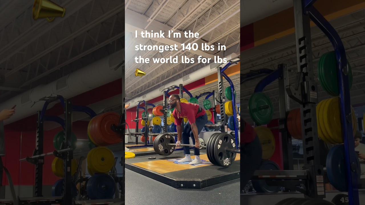 Wow STRONGEST 140 lbs in world 🌎 