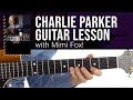 🎸 Charlie Parker Jazz Guitar Lesson with Mimi Fox