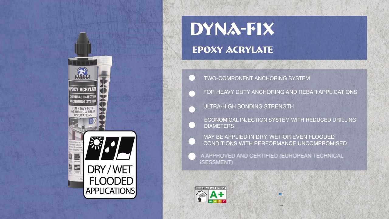 Epoxy Anchor Chemical, 300ml