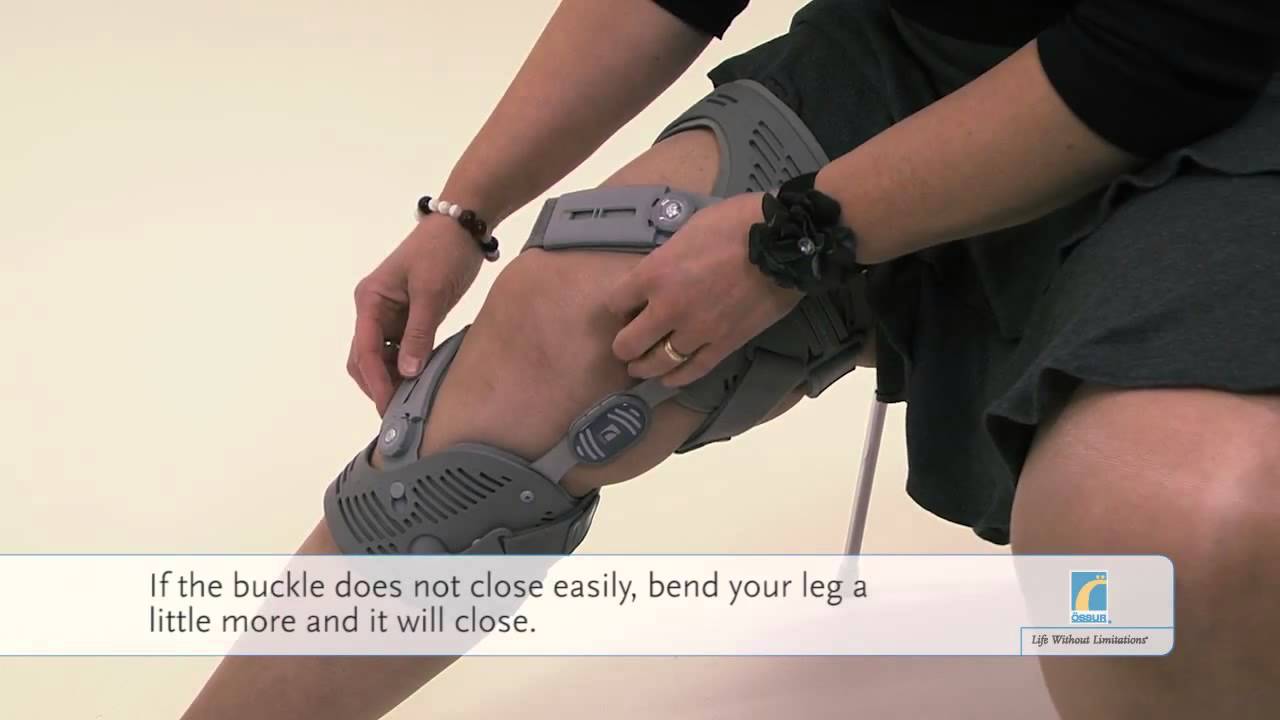 Ossur Unloader One with SmartDosing at YouTube