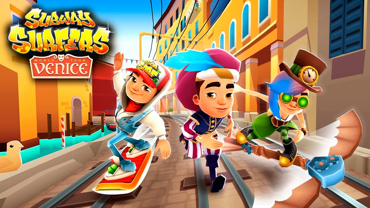 Subway Surfers #51 - Novidades da atualização de Venice 2016 