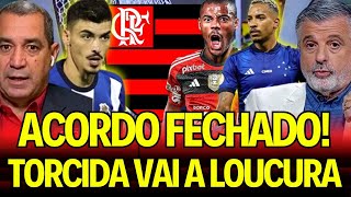 ACERTOU AGORA! NOVO MEIA! ZINHO E PASCOAL GRANDE ANALISE!DE LA CRUZ! NOTICIAS DO FLAMENGO! flazoeiro